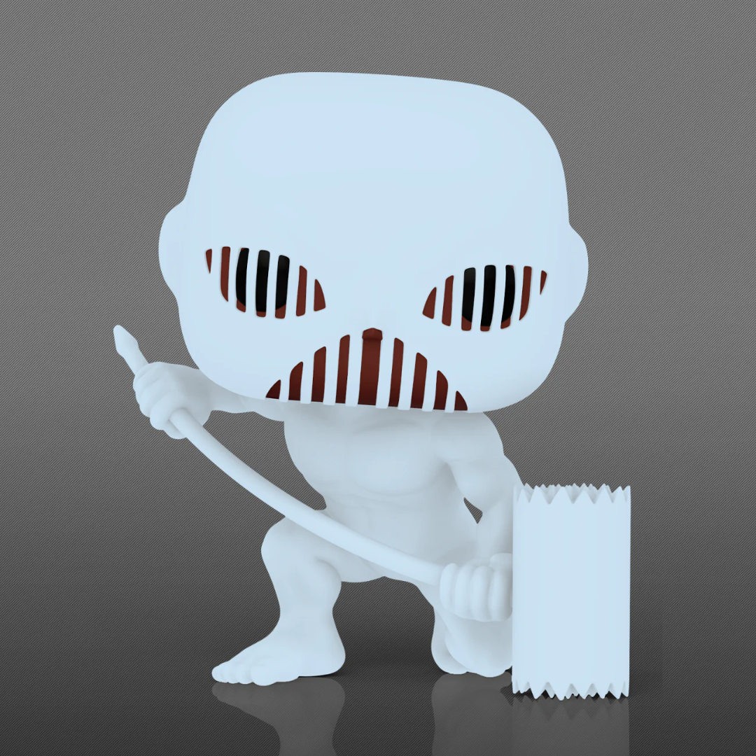 Funko Pop Super: Attack On Titan - Titan Martillo de Guerra 6 Pulgadas Glow Exclusivo
