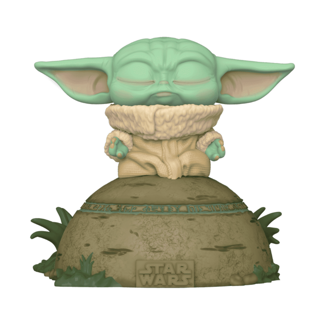 Funko Pop Star Wars: The Mandalorian - Grogu usando la Fuerza