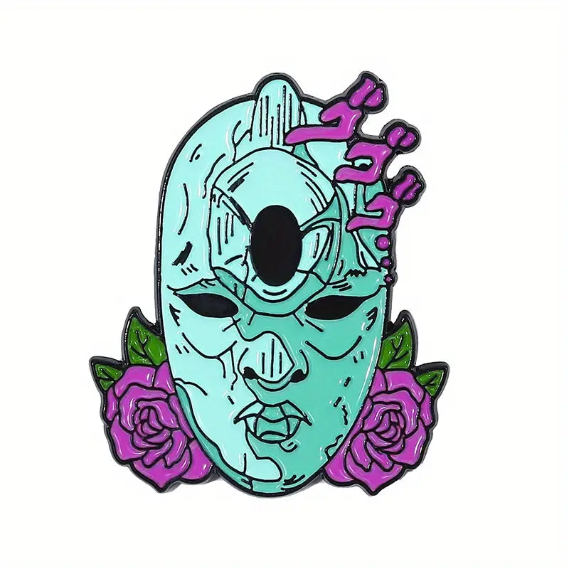 Pin metalico Jojo's - Máscara de Piedra