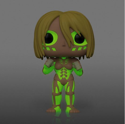 Funko Pop Animation: Attack on Titan - Female Titan Glow in the Dark Exclusivo