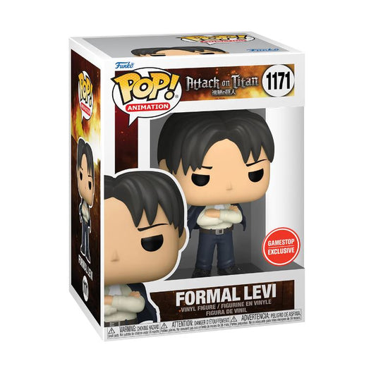 Funko Pop Animation: Attack on Titan - Formal Levi Exclusivo