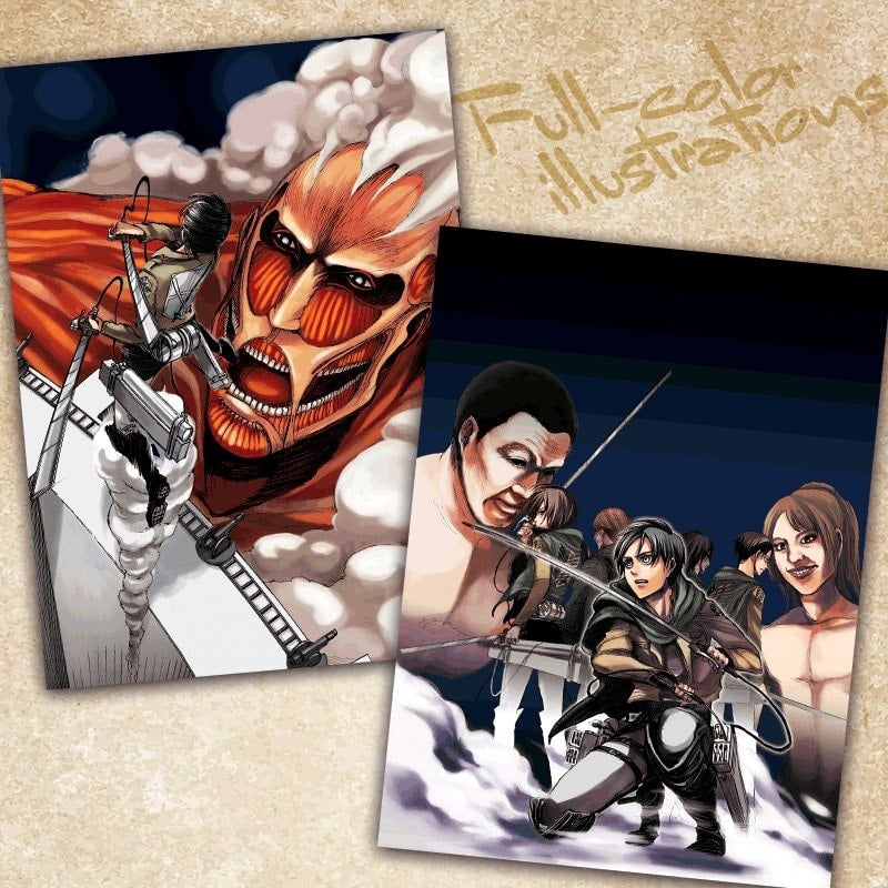 Artbook Attack on Titan FLY