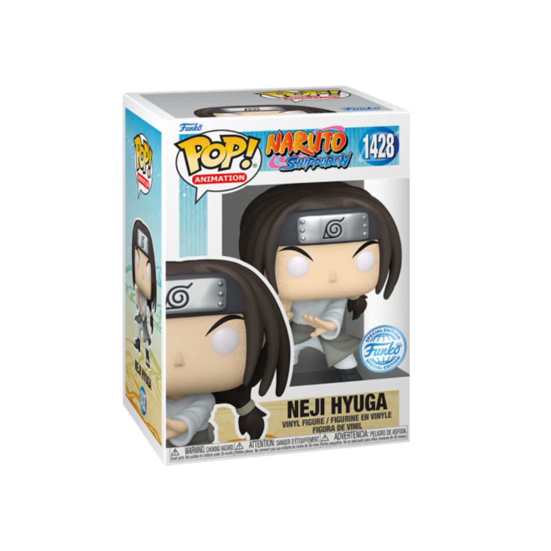 Funko Pop Animation: Naruto - Neji Hyuga Exclusivo