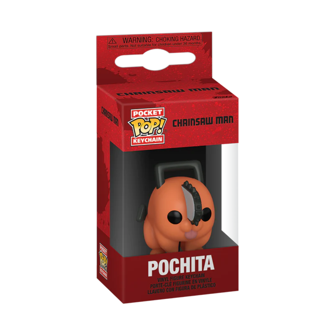 Funko Pop Keychain: Chainsaw Man - Pochita Llavero