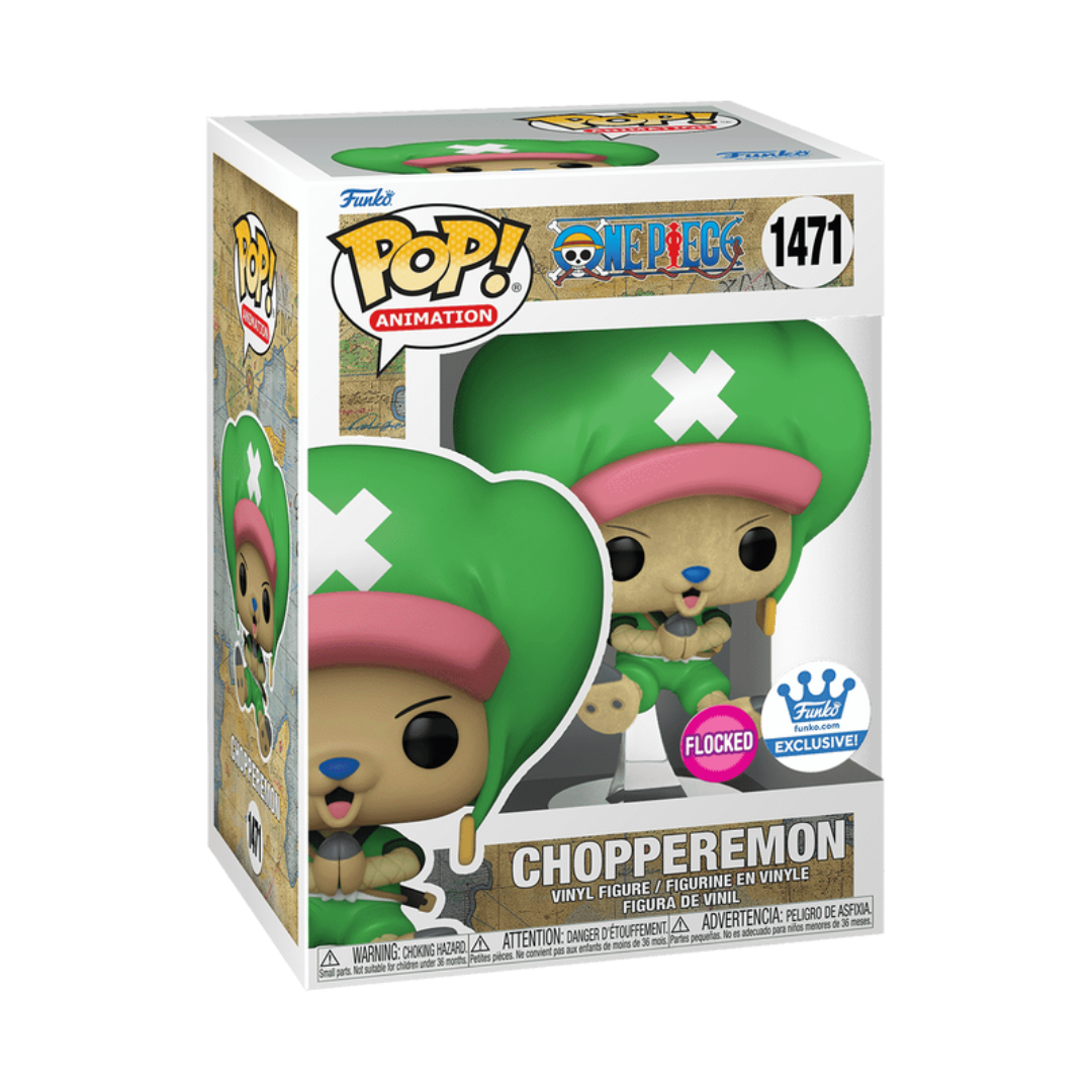 Funko Pop Animation: One Piece - Chopperemon Isla de Wano Exclusivo Flocked