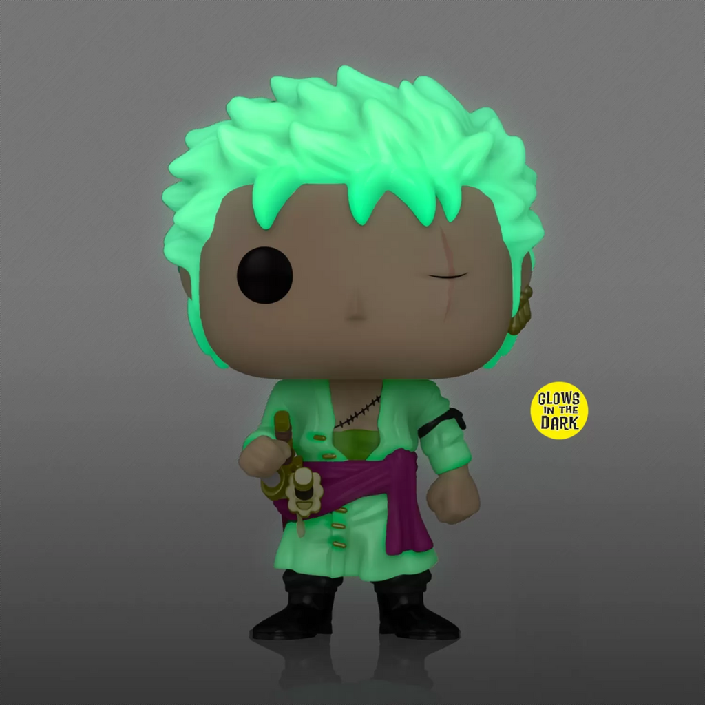 Funko Pop Animation: One Piece - Roronoa Zoro Exclusivo Glow