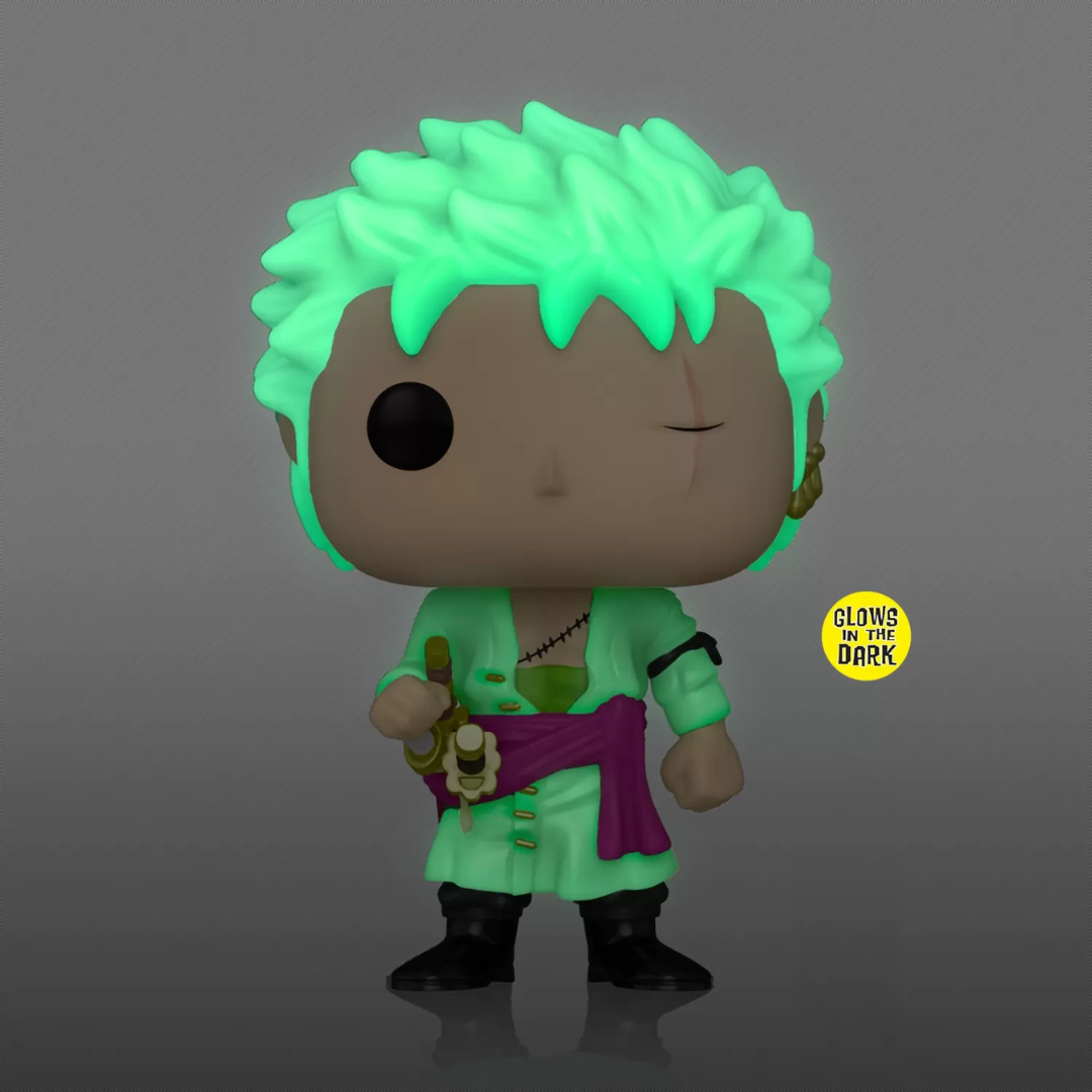 Funko Pop Animation: One Piece - Roronoa Zoro Exclusivo Glow