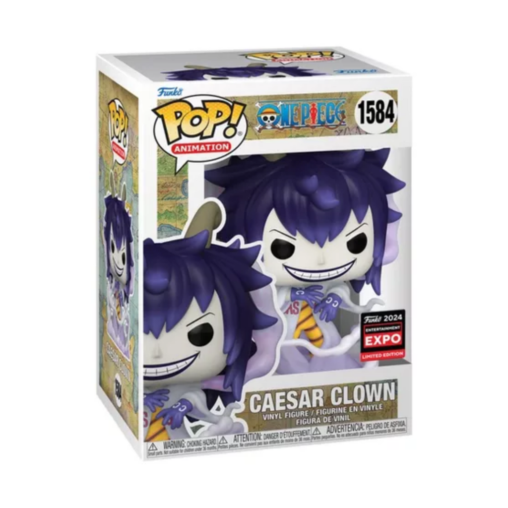 Funko Pop Animation: One Piece - Caesar Clown Exclusivo