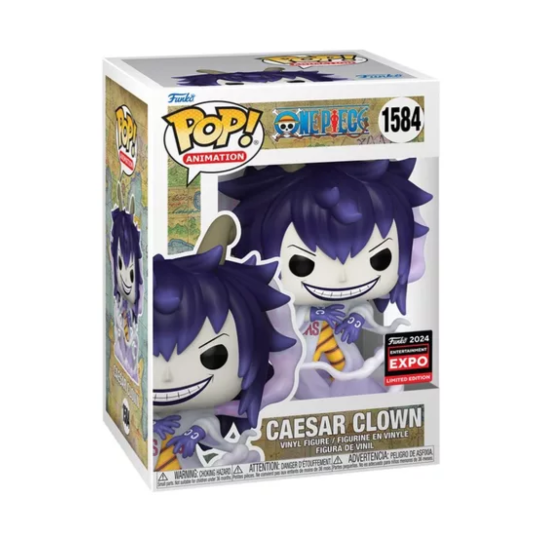 Funko Pop Animation: One Piece - Caesar Clown Exclusivo