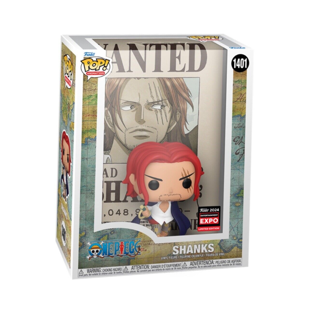 Funko Pop Poster: One Piece - Shanks Wanted Poster Exclusivo EXPO 2024