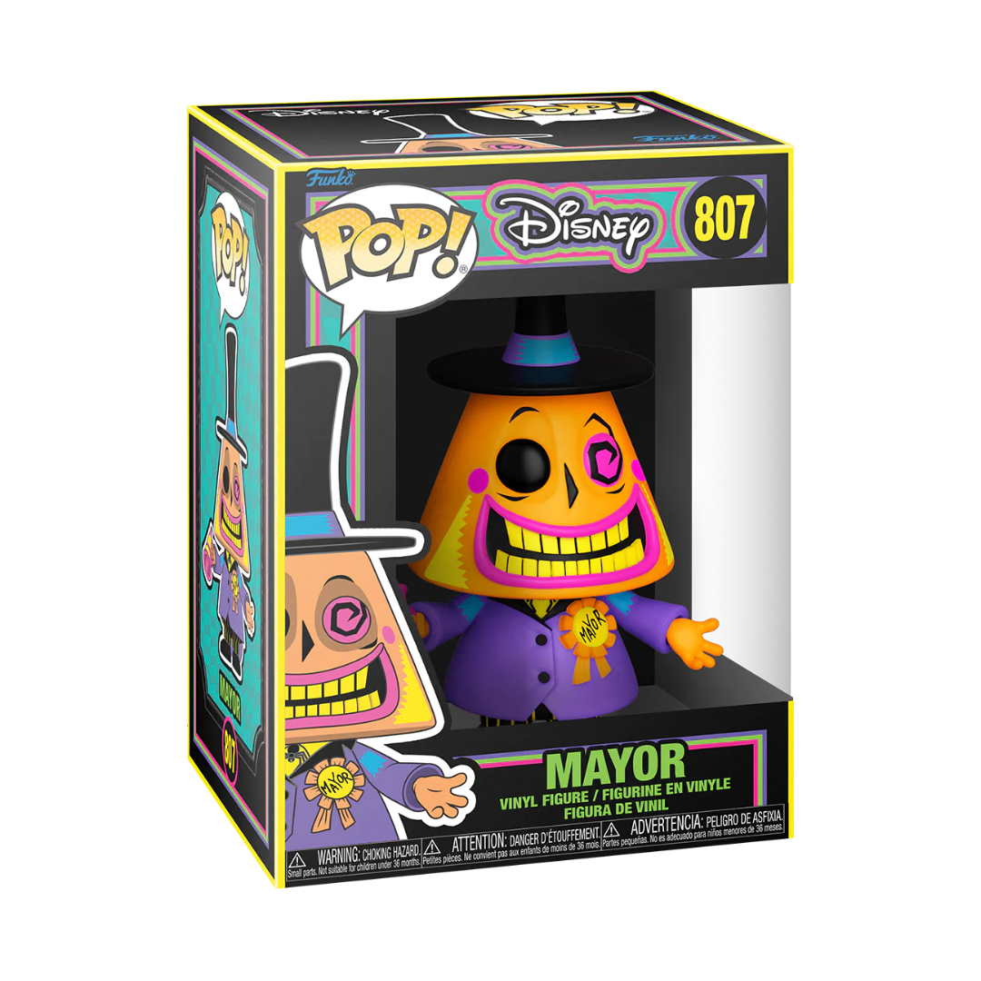 Funko Pop Disney: Mundo De Jack Blacklight - Mayor