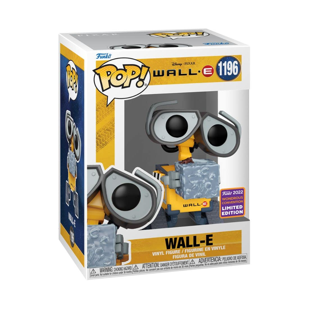 Funko Pop Disney: Wall E - Wall E con Cubo de basura