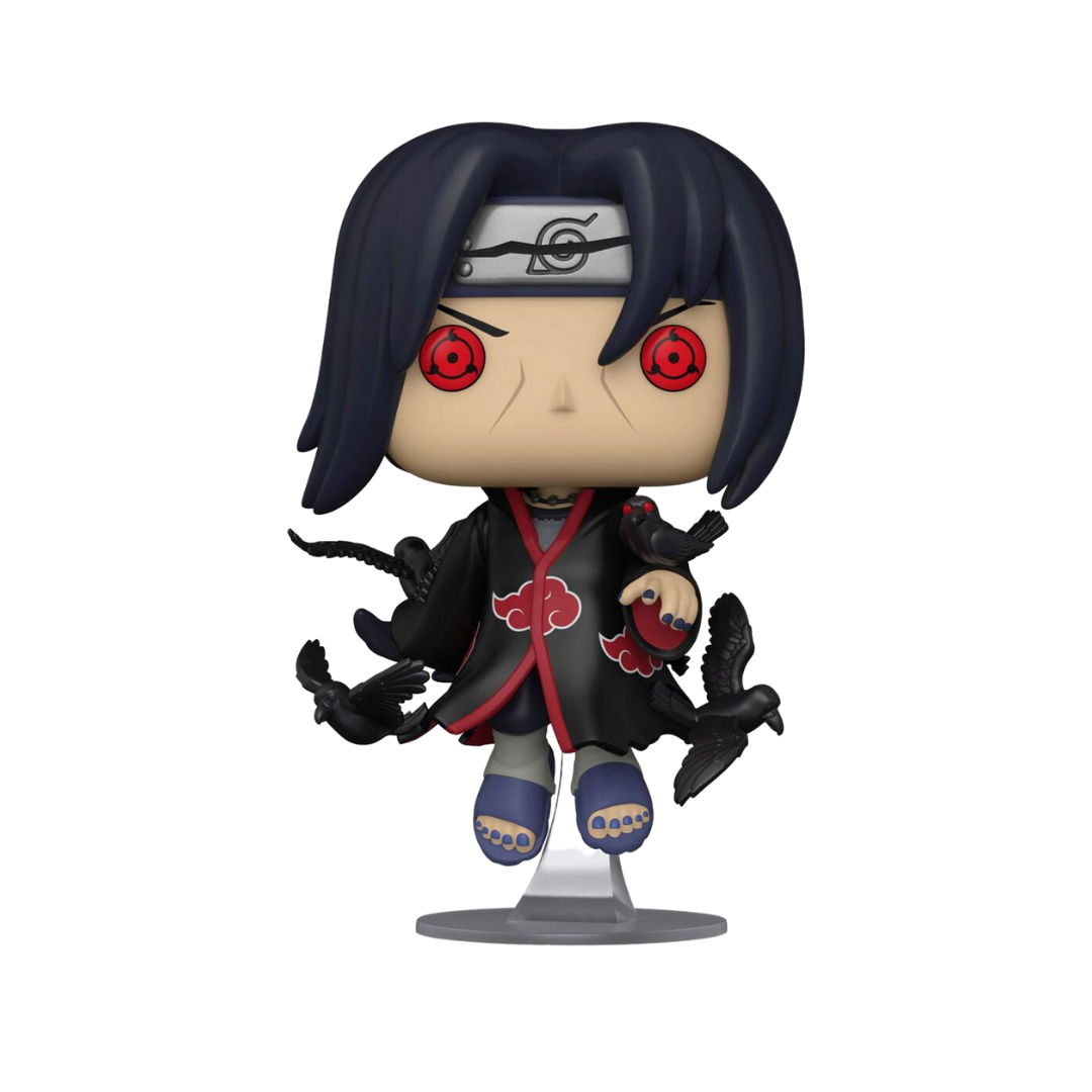 Funko Pop Animation: Naruto Shippuden - Itachi Ichiha con Cuervos Exclusivo