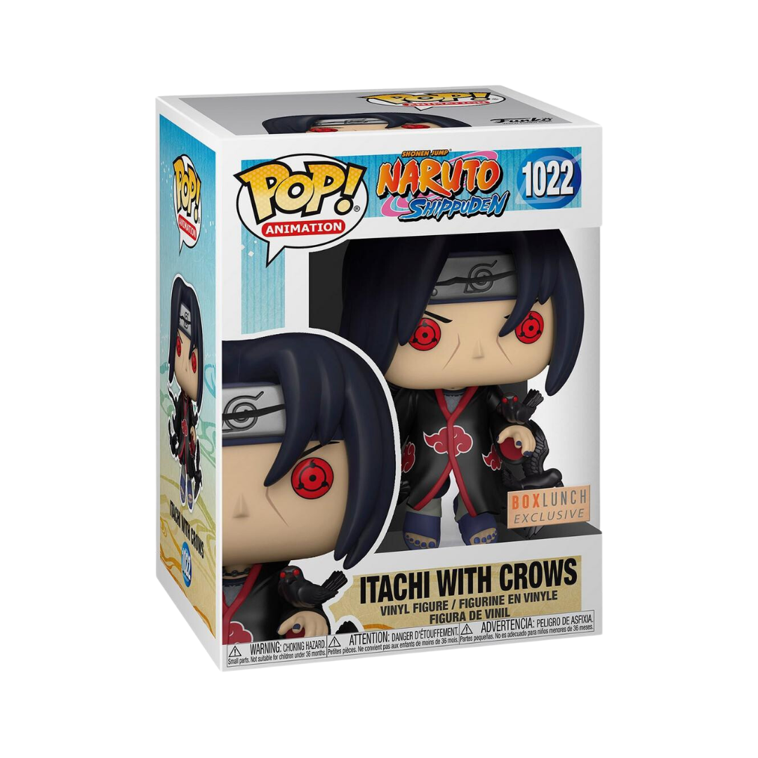 Funko Pop Animation: Naruto Shippuden - Itachi Ichiha con Cuervos Exclusivo