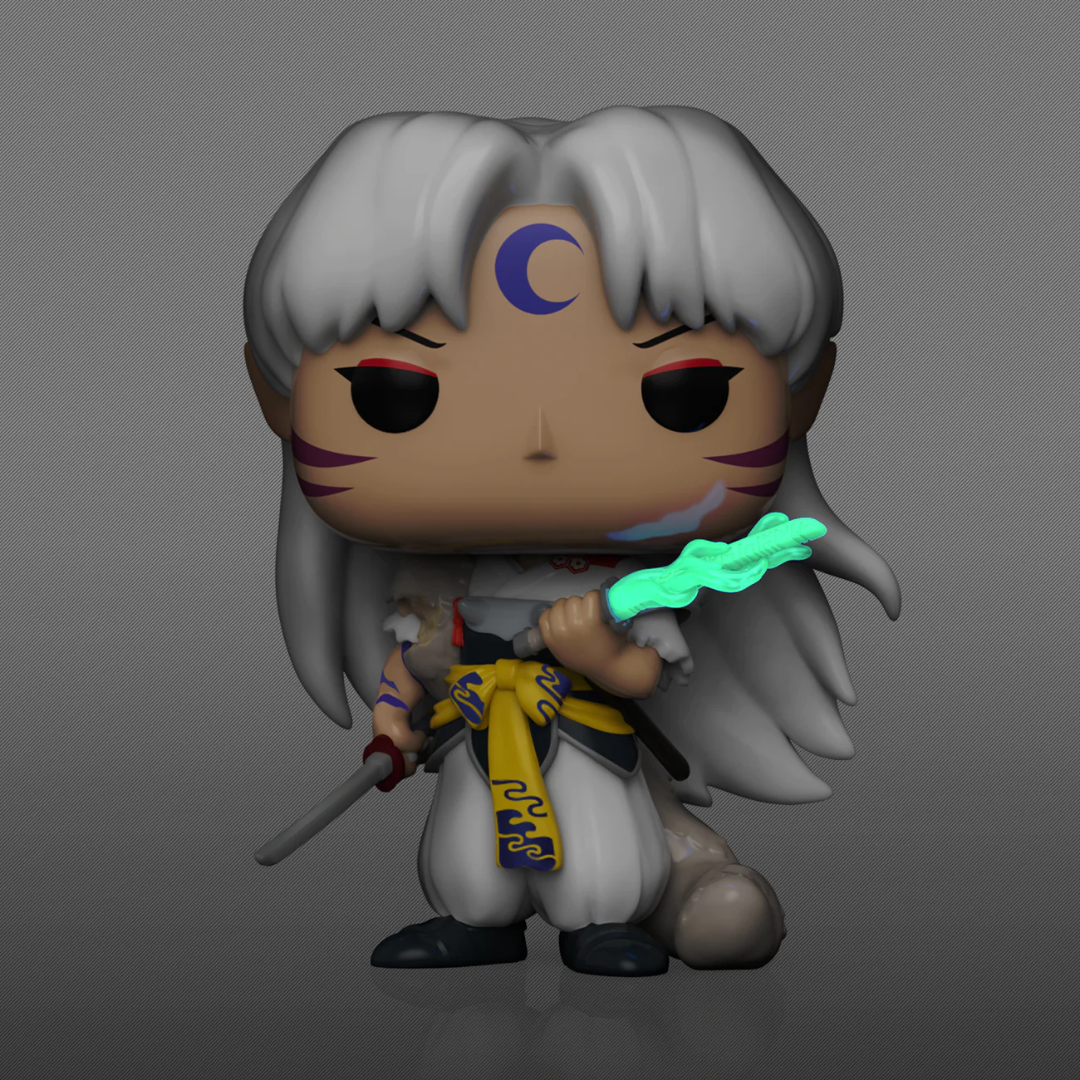 Funko Pop Animation: Inuyasha - Sesshomaru Con Colmillo Explosivo Glow Exclusivo SDCC 2023