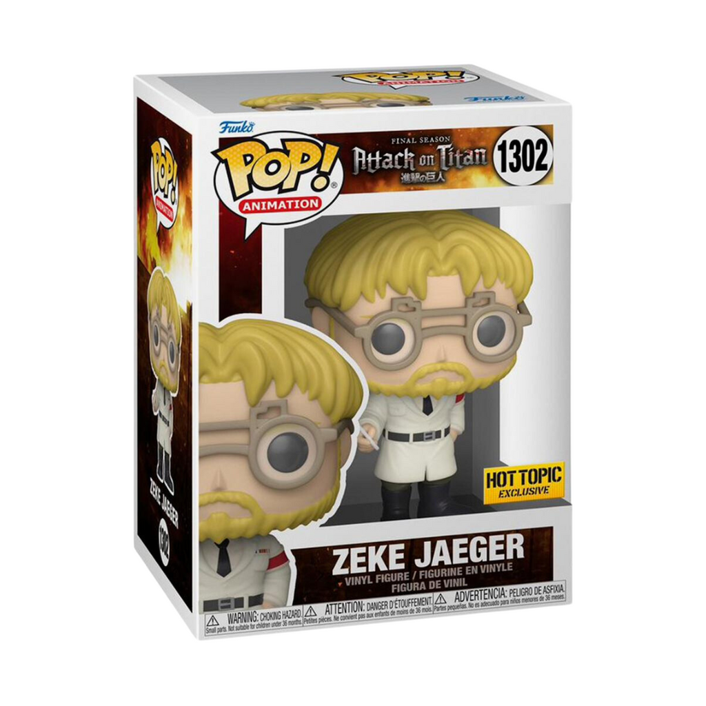 Funko Pop Animation Deluxe: Attack on Titan - Zeke Yeager Exclusivo