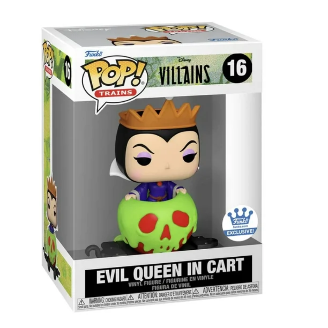 Funko Pop Disney: Villanos - Reina Malvada en Apple Cart - Exclusivo