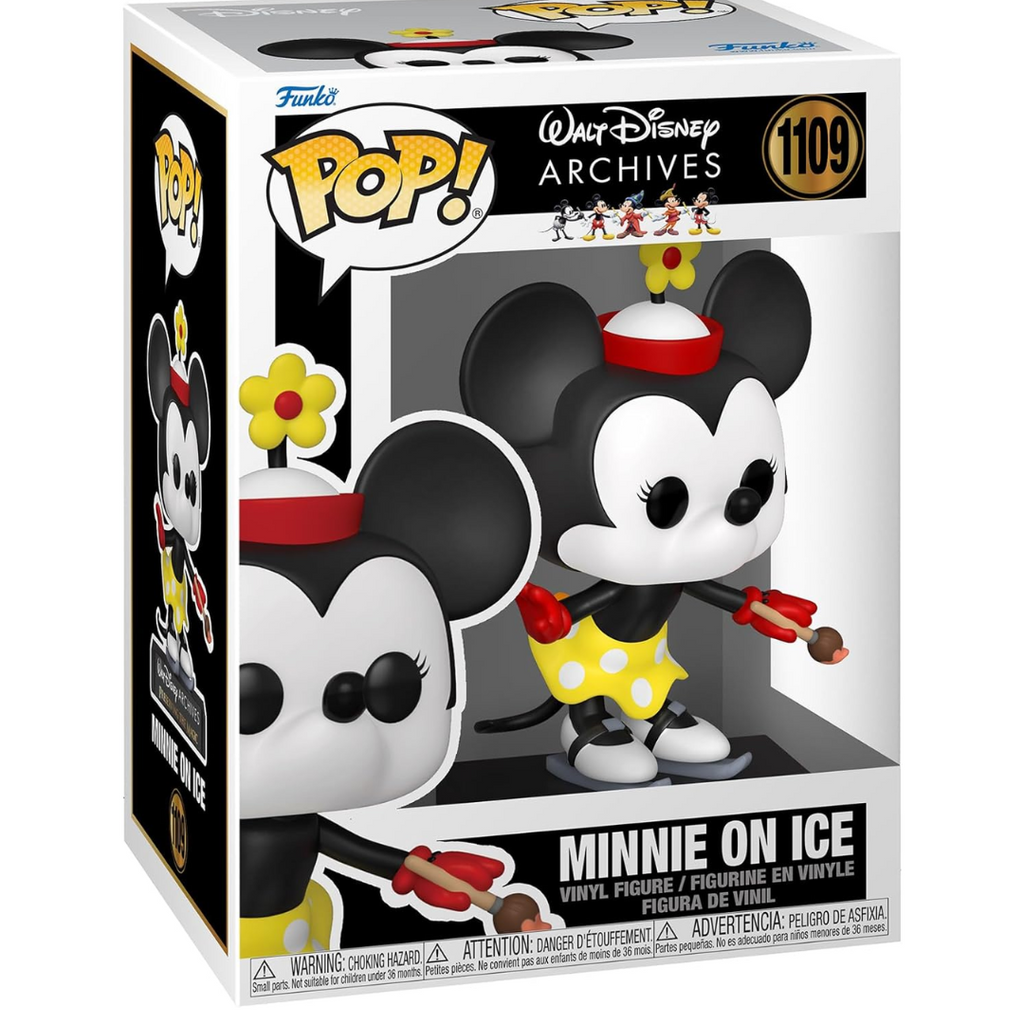 Funko Pop Disney: Minnie Sobre Hielo