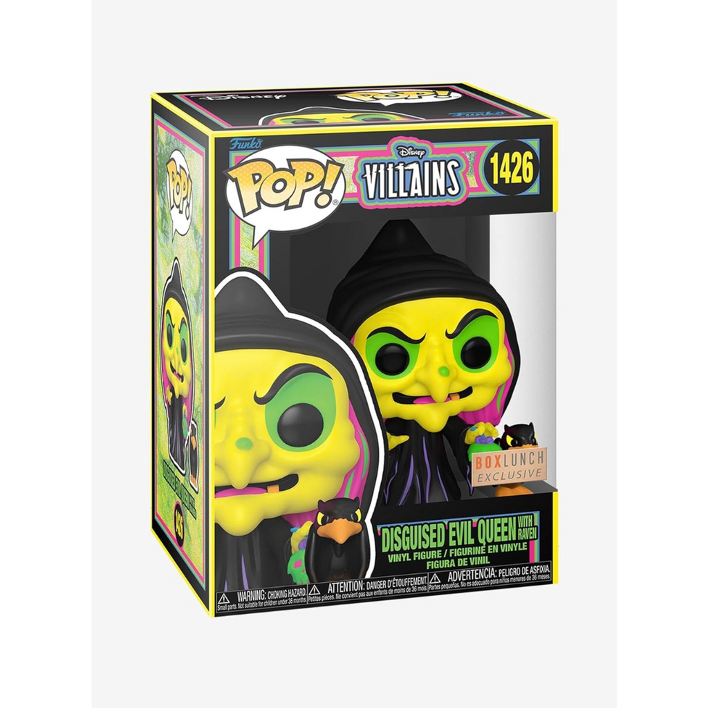 Funko Pop Disney: Blancanieves - Bruja con cuervo - Exclusivo