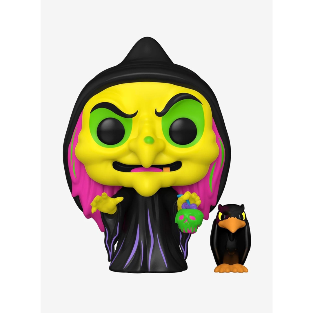 Funko Pop Disney: Blancanieves - Bruja con cuervo - Exclusivo