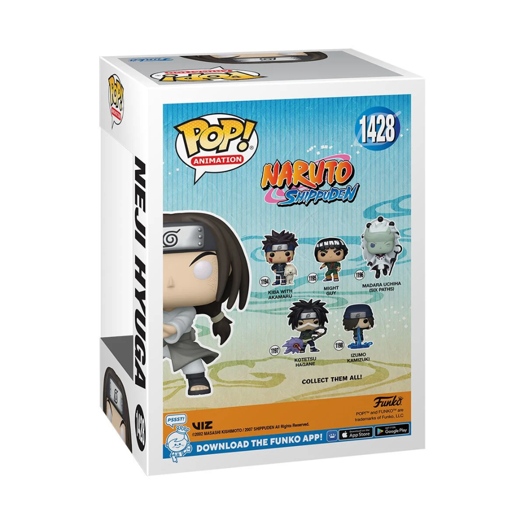 Funko Pop Animation: Naruto - Neji Hyuga Exclusivo