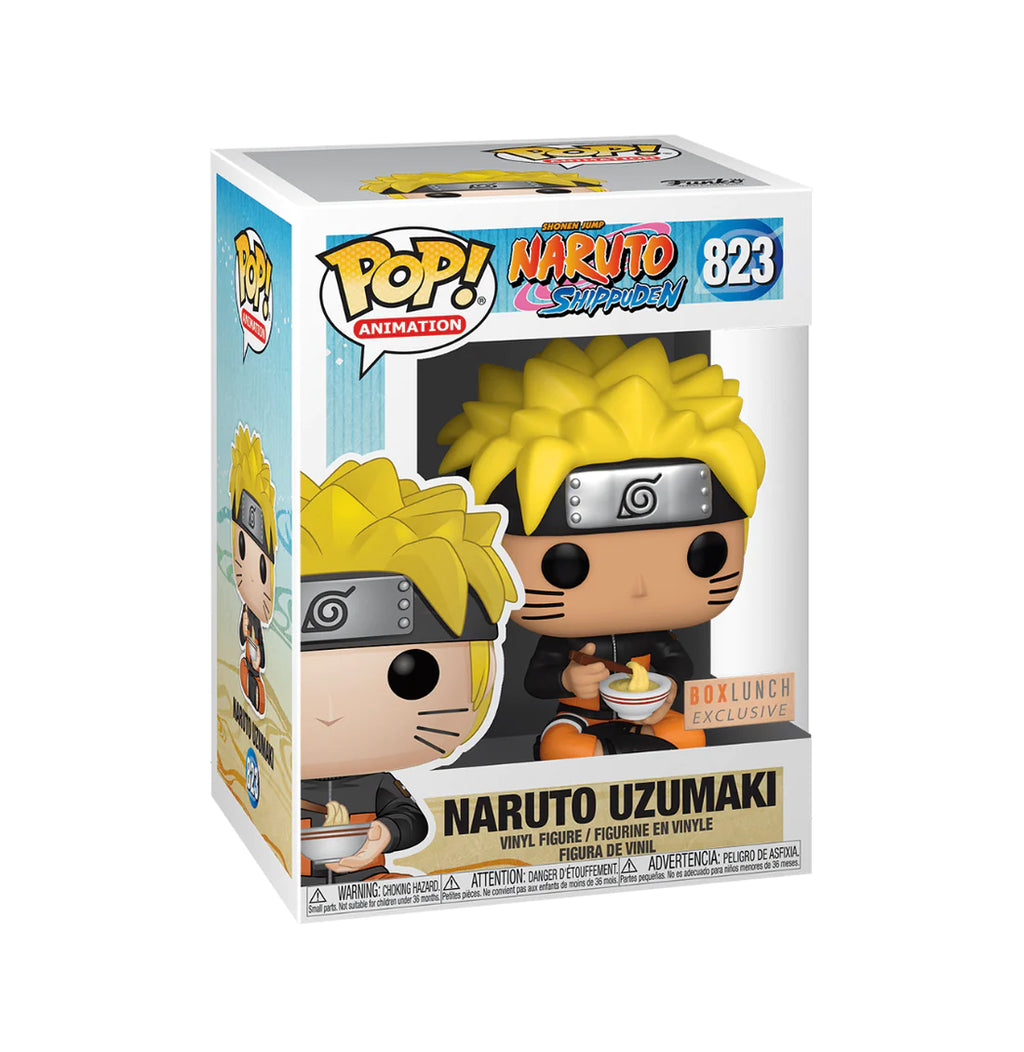 Funko Pop Animation: Naruto Shippuden - Naruto comiendo Ramen Exclusivo