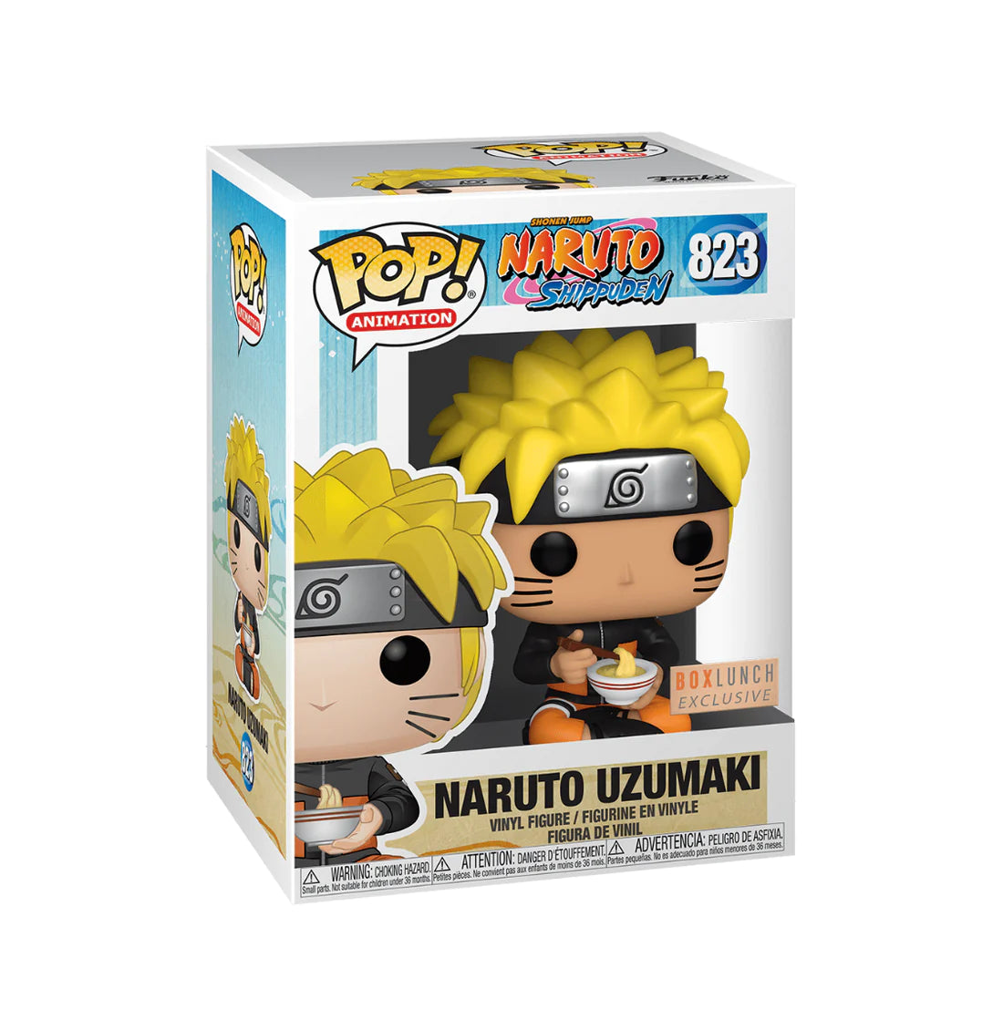 Funko Pop Animation: Naruto Shippuden - Naruto comiendo Ramen Exclusivo