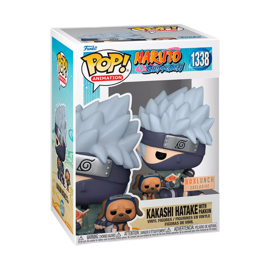 Funko Pop & Buddy: Naruto - Kakashi Con Pakkun Exclusivo