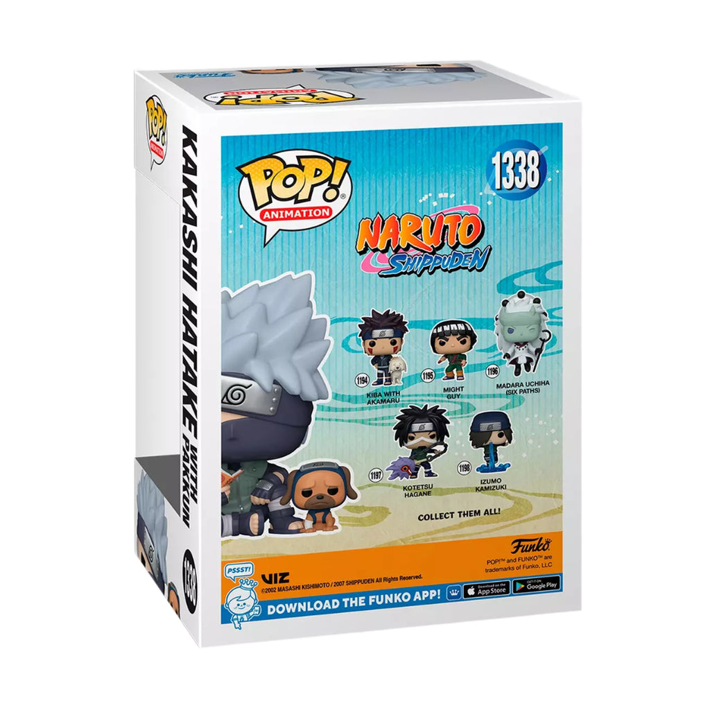 Funko Pop & Buddy: Naruto - Kakashi Con Pakkun Exclusivo