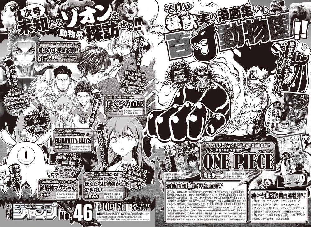 Weekly Shonen Jump 45 2020 - Mashle (Demon Slayer Gaiden)