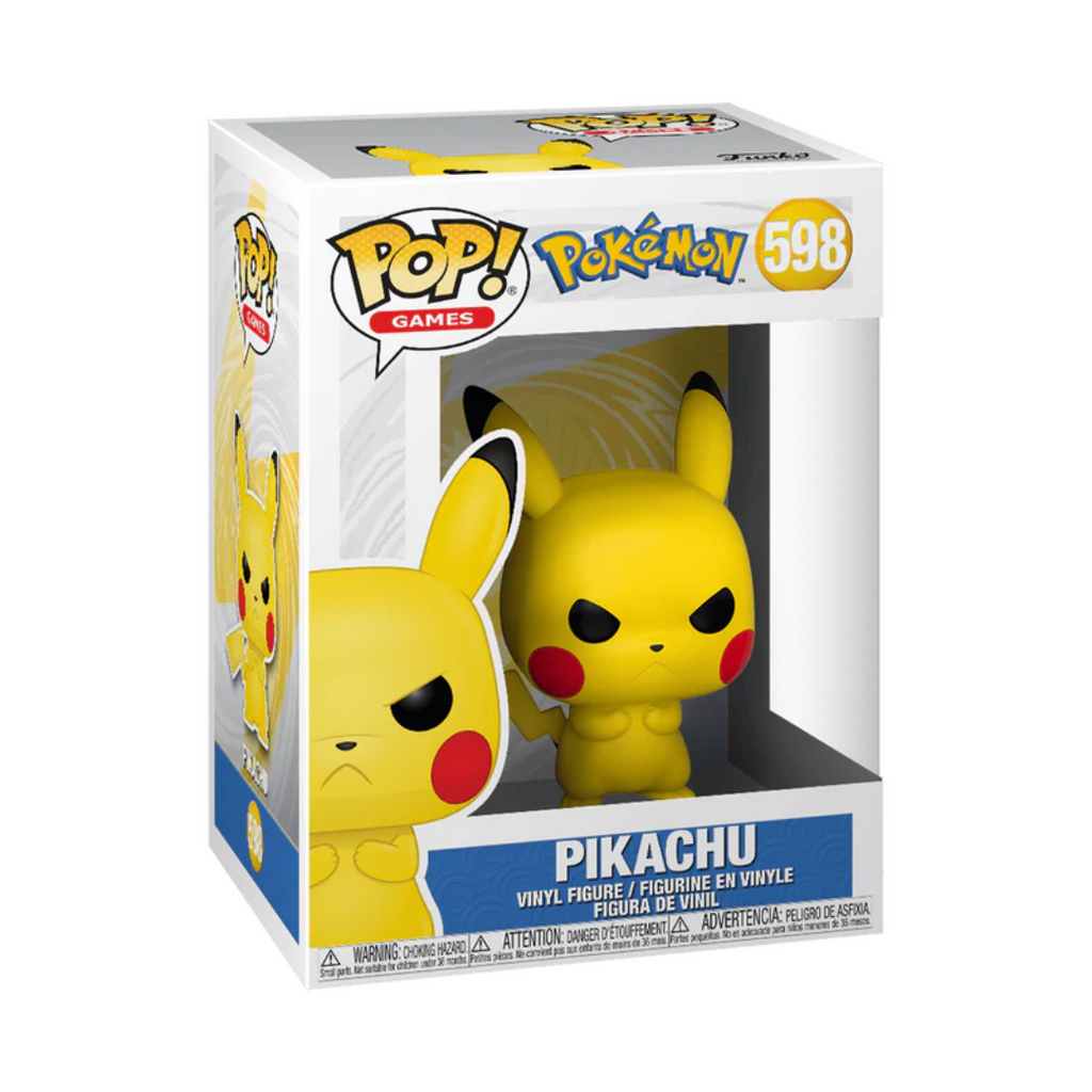 Funko Pop Games: Pokemon - Pikachu Enojado