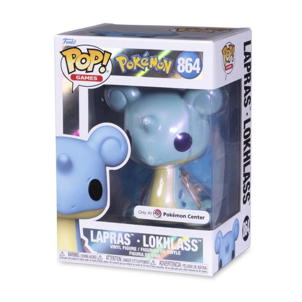 Funko Pop Games: Pokemon - Lapras Lokhlass Exclusivo Pokemon Center