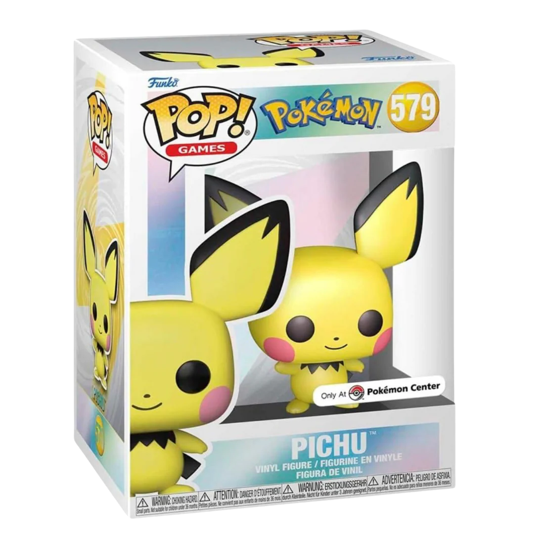 Funko Pop Games: Pokemon - Pichu Exclusivo Pokemon Center