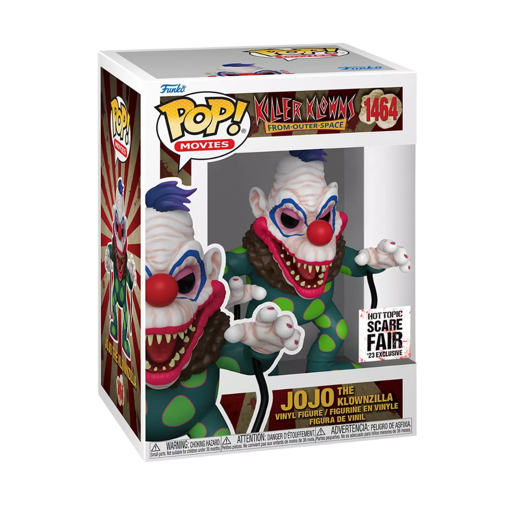 Funko Pop Movies: Killer Klowns From Outer Space - Jojo The Klownzilla Exclusivo