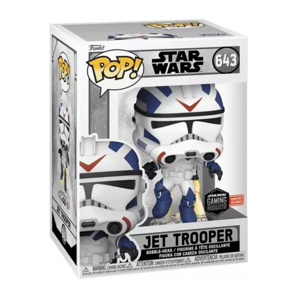 Funko Pop Star Wars: Gaming Greats - Jet Trooper Exclusivo