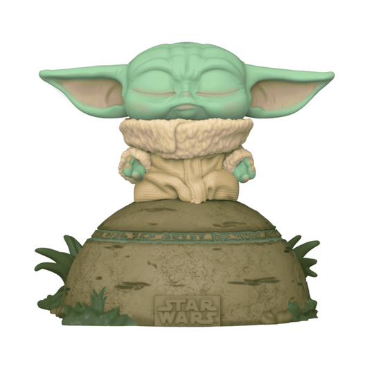 Funko Pop Star Wars: The Mandalorian - Grogu usando la Fuerza