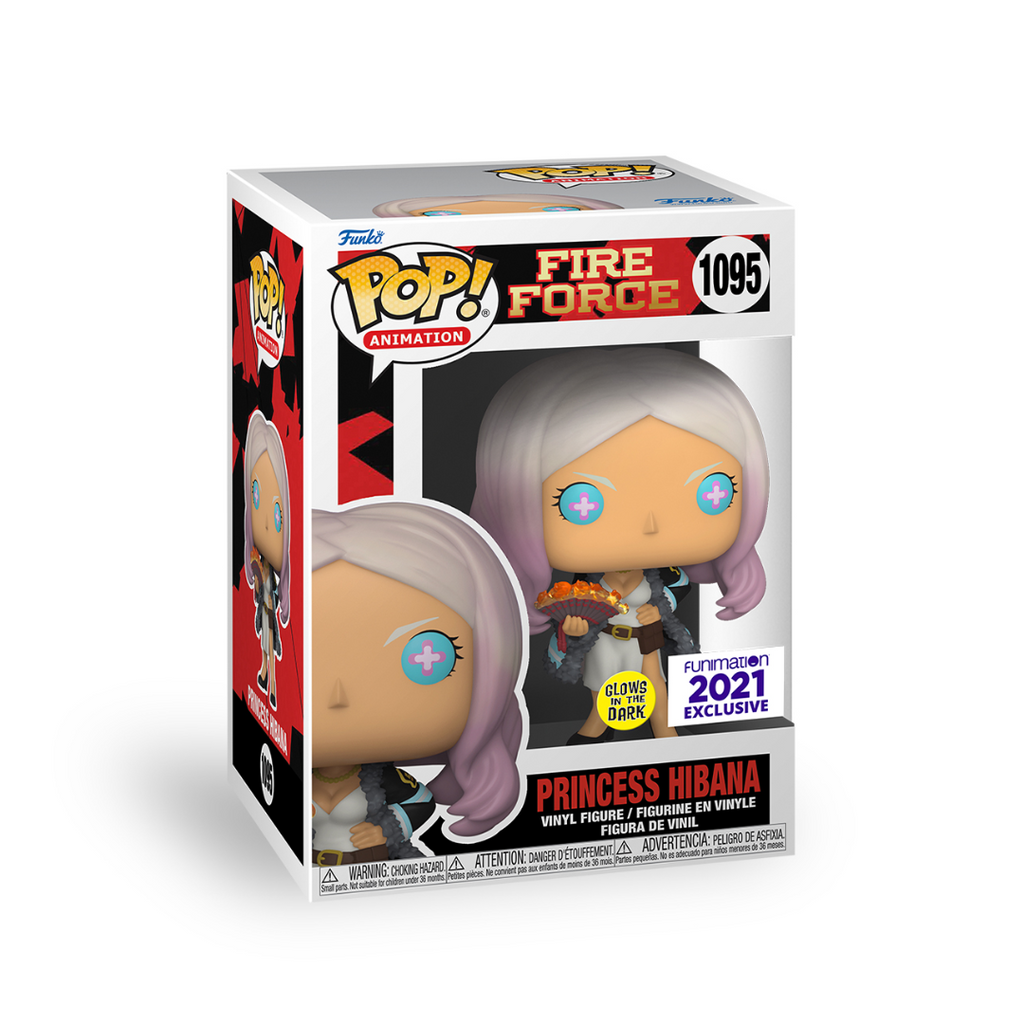 Funko Pop Animation: Fire Force - Princess Hibana Exclusivo Glow