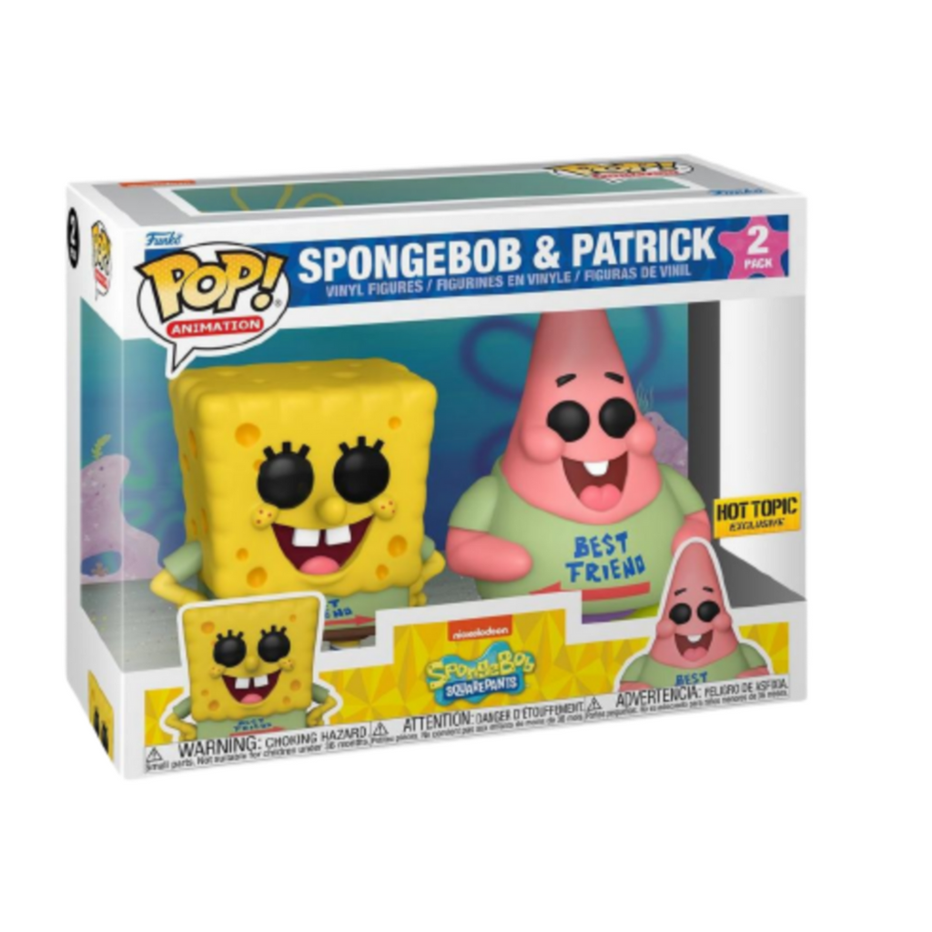 Funko Pop Animation: Bob Esponja - Bob Esponja y Patricio