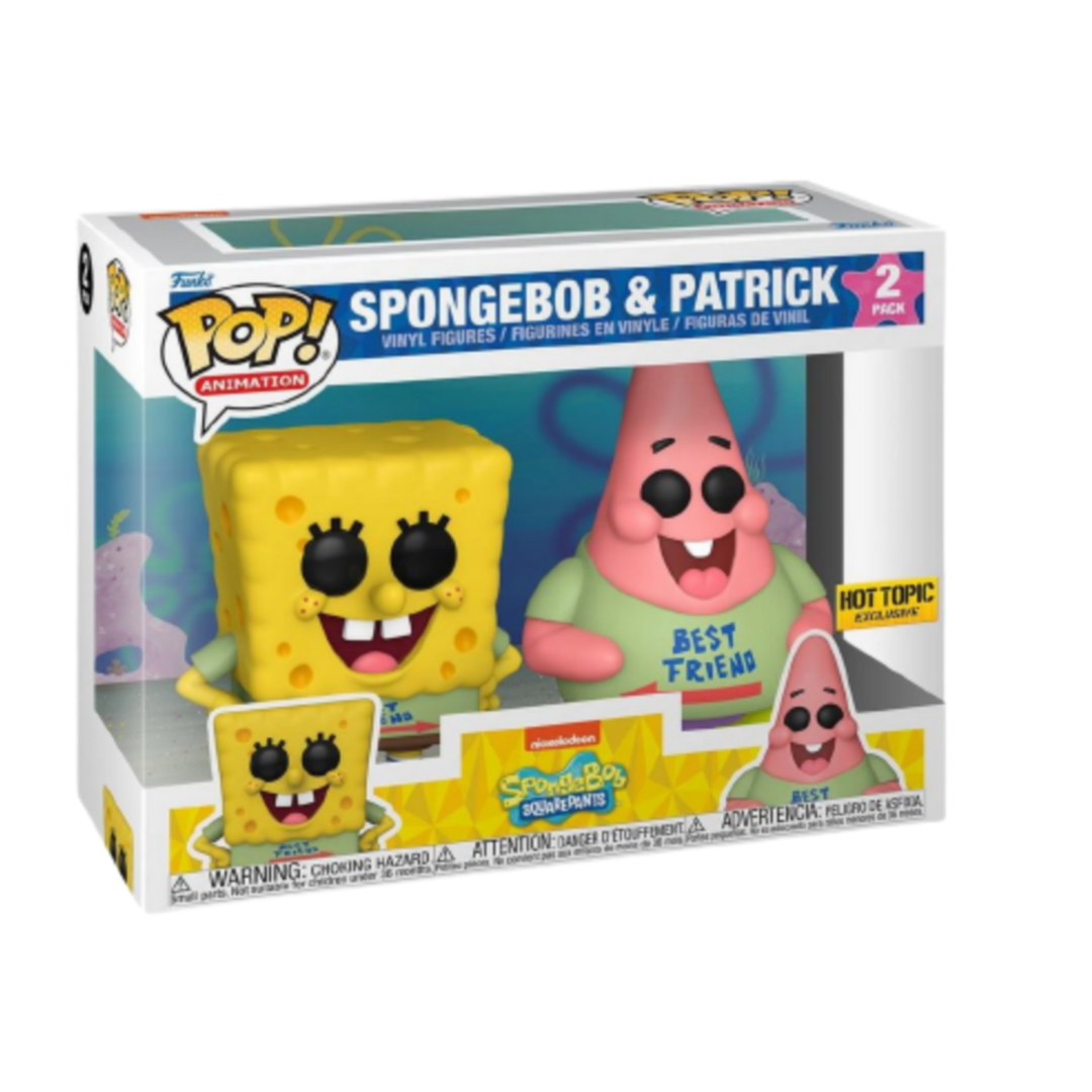 Funko Pop Animation: Bob Esponja - Bob Esponja y Patricio