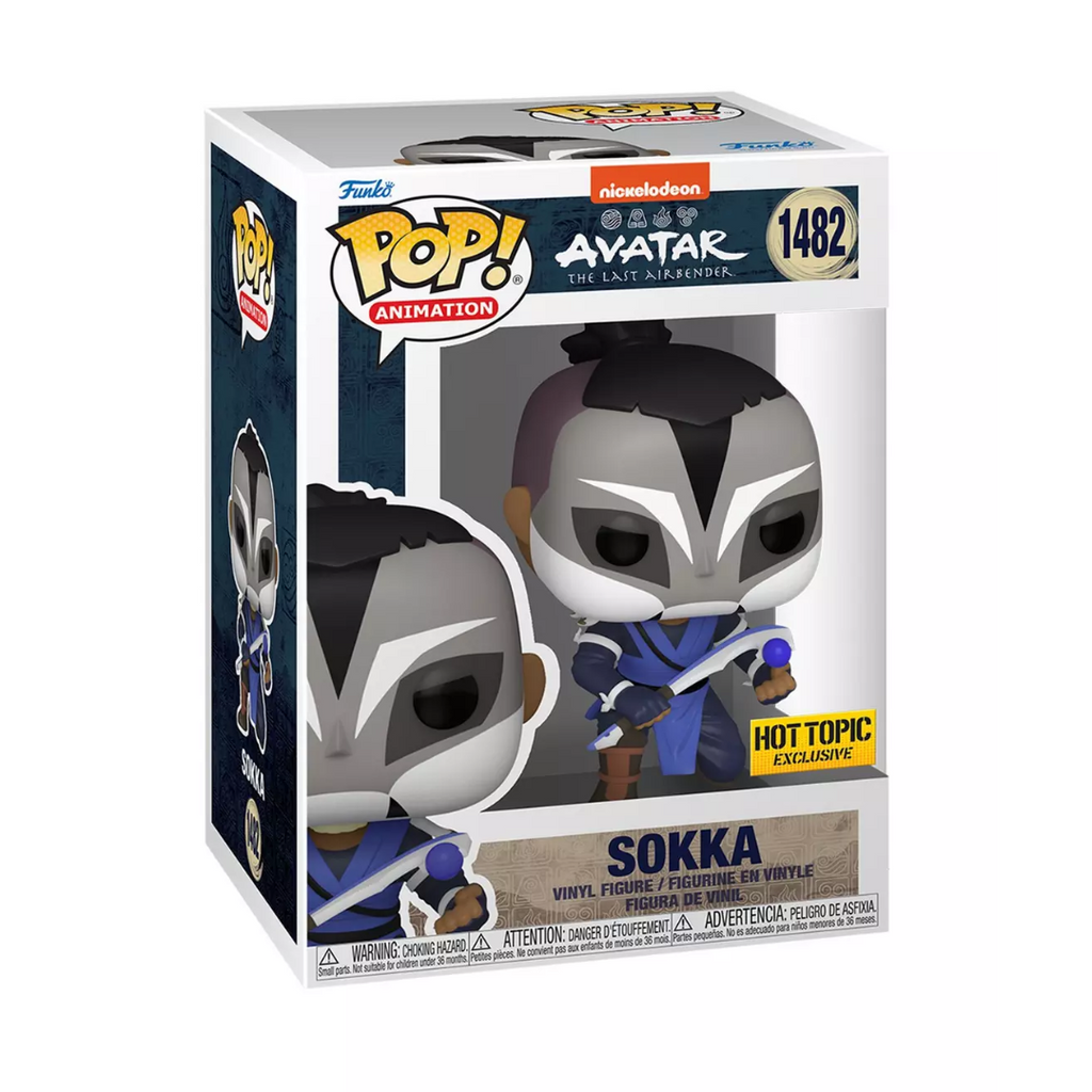 Funko Pop Animation: Avatar: La Leyenda de Aang - Sokka Exclusivo