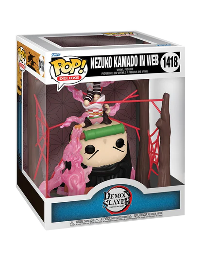 Funko Pop Deluxe: Demon Slayer - Nezuko Kamado En Red Rui Glow Exclusivo