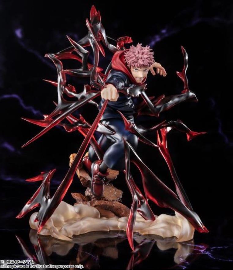 Bandai Spirits: Jujutsu Kaisen FiguartsZERO - Yuji Itadori con Destello Negro - OyaSumi