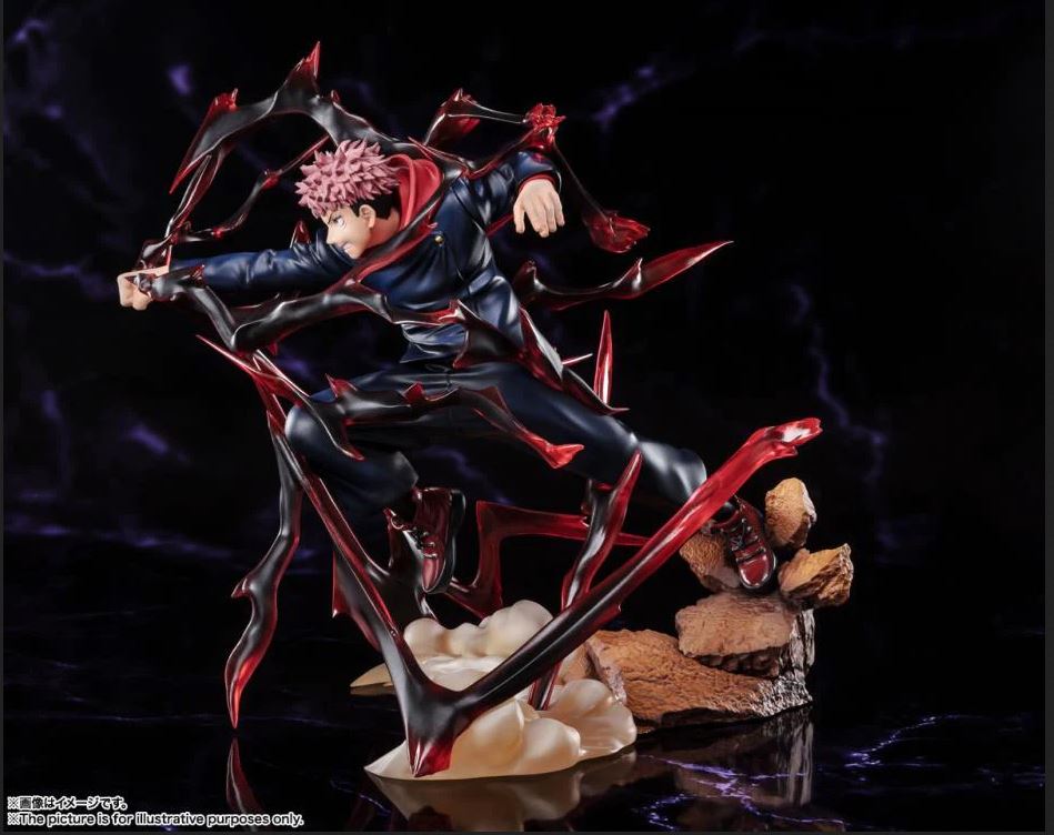 Bandai Spirits: Jujutsu Kaisen FiguartsZERO - Yuji Itadori con Destello Negro - OyaSumi