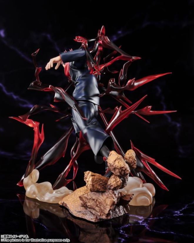 Bandai Spirits: Jujutsu Kaisen FiguartsZERO - Yuji Itadori con Destello Negro - OyaSumi