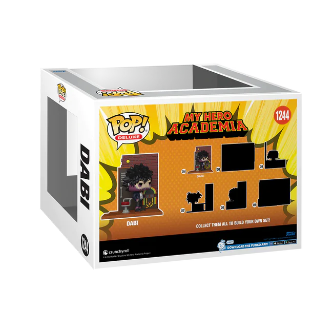 Funko Pop Deluxe: My Hero Academia - Dabi en Guarida Exclusivo