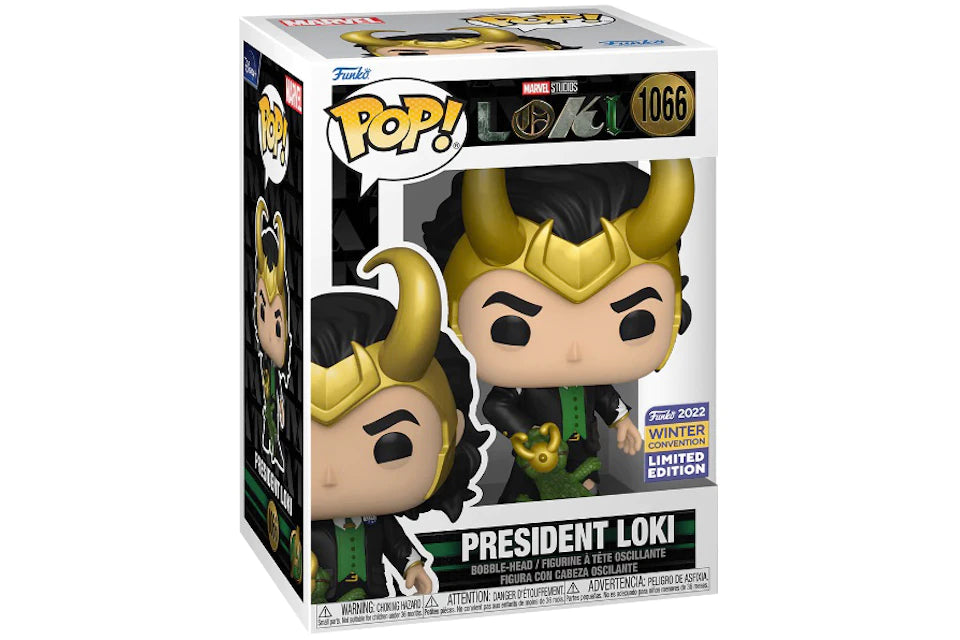 Funko Pop Marvel: Loki - Loki Presidente Exclusivo