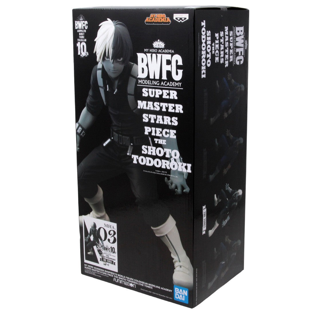 Banpresto World Colosseum Super Master Stars Piece: My Hero Academia - Shoto Todoroki Versión manga