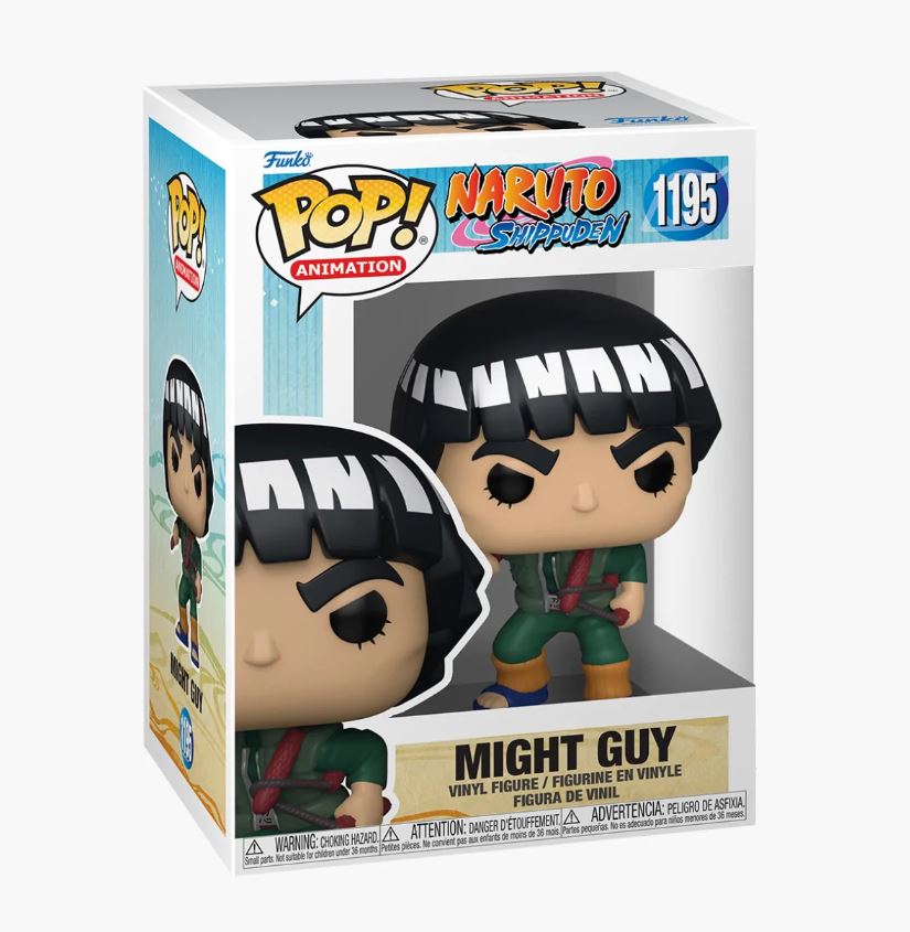 Funko Pop Animation: Naruto Shippuden - Might Guy con Chacos