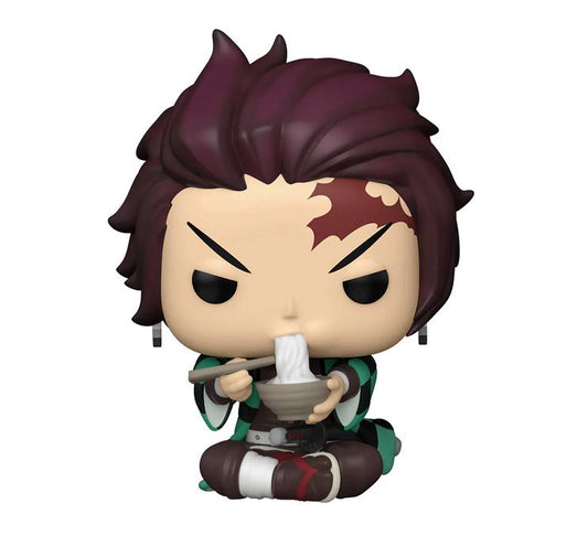 Funko Pop Animation: Demon Slayer - Tanjiro con Tazon De Tallarines