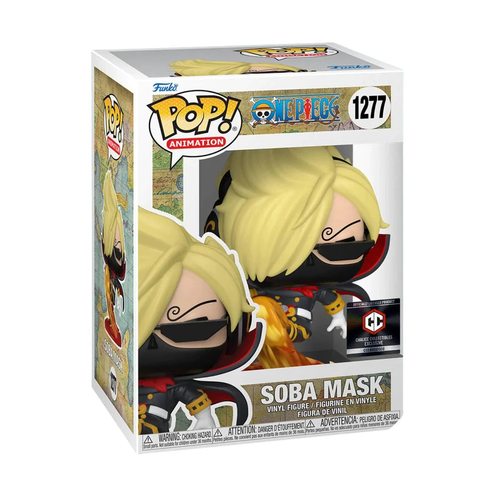Funko Pop Animation: One Piece - Sanji Soba Mask (Raid Suit) Exclusivo